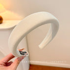 White#Sponge headband