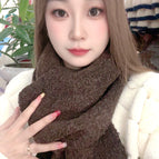 Blended wool scarf caramel / 165