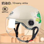 L003 summer green dragon cream White