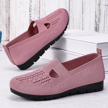 Women's New Breathable Clogs Cross-Border Dropshipping Large Size Women's Shoes Slip-On Casual Comfortable Soft-Soled Mom Shoes