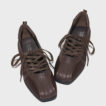 In-Stock Rockfish Mary Jane Shoes Korean Niche Square-Toe Cross-Strap Ballet Shoes Women's Functional Sneakers
