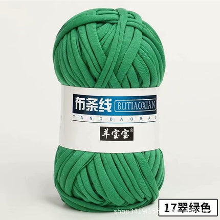 Cloth thread hand-woven bag thread crocheted home carpet wool DIY Hyun-a with factory wholesale