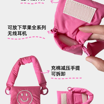 Korean Style Cute Mini Earphone Bag for Apple AirPods Protective Case Huawei 4e Earphone Case Storage Bag