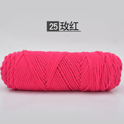 9th 8-strand lover cotton wool 2 two-woven scarf thread thick wool milk cotton baby thread needle thread wholesale