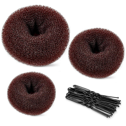 Cross-border explosions hair curler set hair pull pin ball head flower bud hair braid artifact bridal hair accessories braided hair
