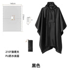 Polyester taffeta 210t (black pocket style) / One Size