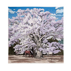 Fhz25-9803-1 under the cherry blossom tree / 65*65