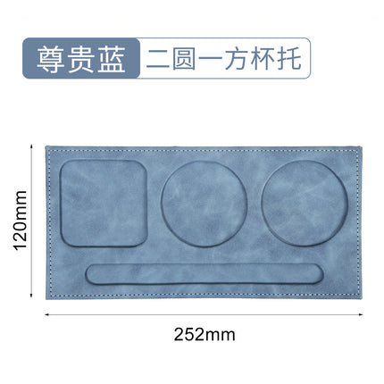 A6 document splint business office meeting leather writing pad manager magnetic folder logo signature board