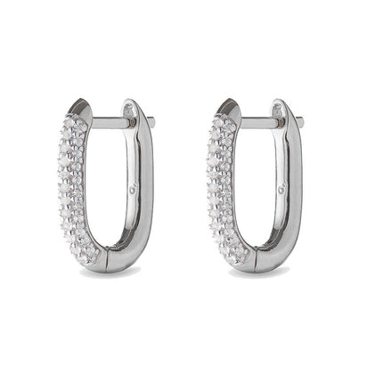 Amazon, International Station, Temu, Shein, European and American Cross-Border Popular Luxury Zircon Earrings and Earrings Wholesale