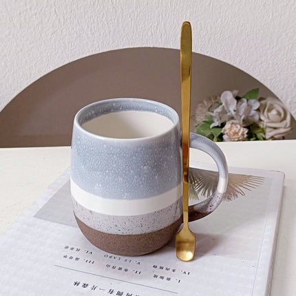 Cross-Border Exclusive Supply of High-End Tea and Water Separation Cups, Suitable for Home and Dormitory Use, Large-Capacity Breakfast Mugs