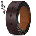 Oil edge [brown] belt / 105cm