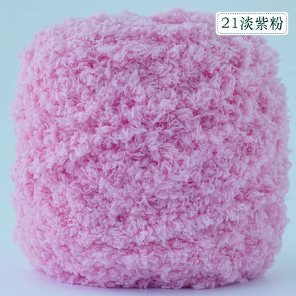 3 strands of coral fleece baby scarf coarse wool hand woven towel line baby sweater in stock wholesale