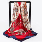 90 Silk Scarf-Figure 10# / 90*90cm