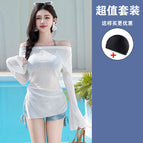 Black swimming cap+3513-blue / S recommendation 35-42.5kg