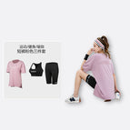 Pink shorts three-piece set / 3XL
