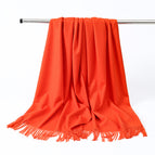 Orange / Aa wool 330g (200*70cm)