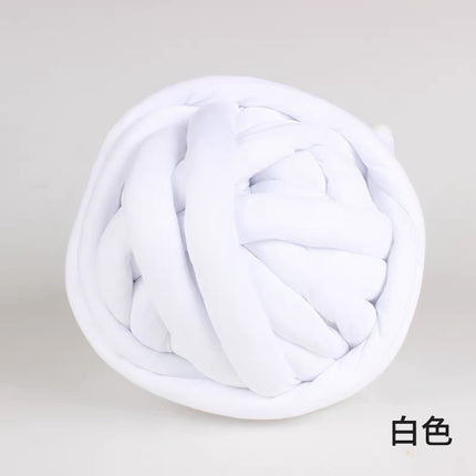 Icelandic Yarn Ball Hand-Knitted Blanket Cushion Cat Bed Pillow Fence Yarn Ball Fine-Spun Plush