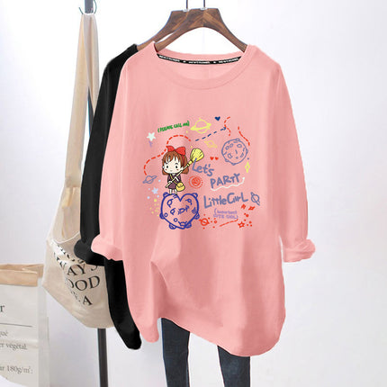 Breastfeeding Top Autumn Base Shirt Hot Mom's Out-of-the-way Breastfeeding Long-sleeved T-shirt for Spring and Autumn Postpartum Breastfeeding Clothes