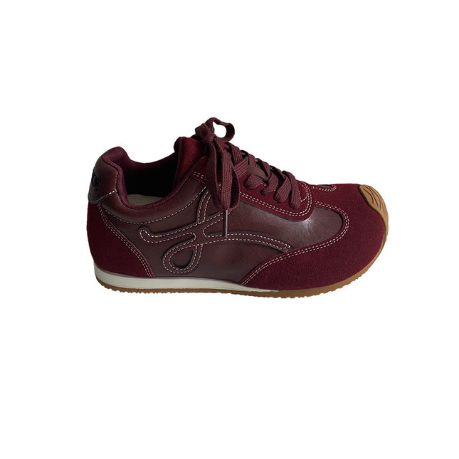 2025 New Thick-Soled Platform Double-Layer Paris Training Shoes for Women, Casual Shoes for Small People, Sports Shoes for Women, White Shoes