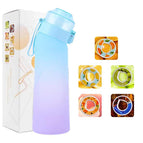 650ml / Frosted blue and purple with logo with 5 rings