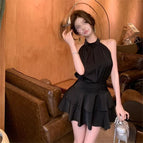 【031 # With safety pants] black / S