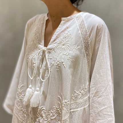 In Stock! Vintage Style A-Line Skirt for Women, 2026 Summer New Japanese Style Ladylike Loose Lace-Up Dress for Women