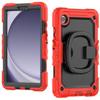 Samsung Tab A9 8.7（X110/115/117） / Black PC + red silicone