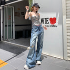 8800 dark denim blue extended / XS