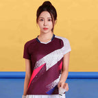 B333 burgundy women's top / M