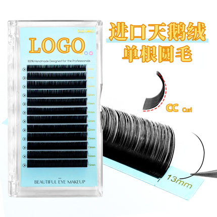 Grafted Eyelashes J/Lc/Ld/L/M/I Curved Foreign Trade Curvature Thick Curling High Temperature Non-Returning European and American False Eyelashes