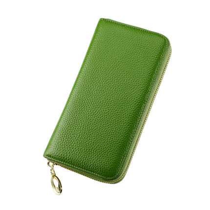 Women's Leather Wallet Long Creative Women's Wallet Multi-card Card Bag Zipper Clutch Gift Wholesale
