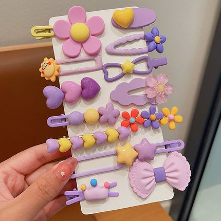Children's Hairpin Headdress Girl's Bangs Side Girl Cute Clip Bb New Baby Clip Hairpin Hair Accessories