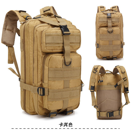 Multi-functional camouflage backpack outdoor sports military fans hiking bag shoulder 3p tactical backpack factory direct batch