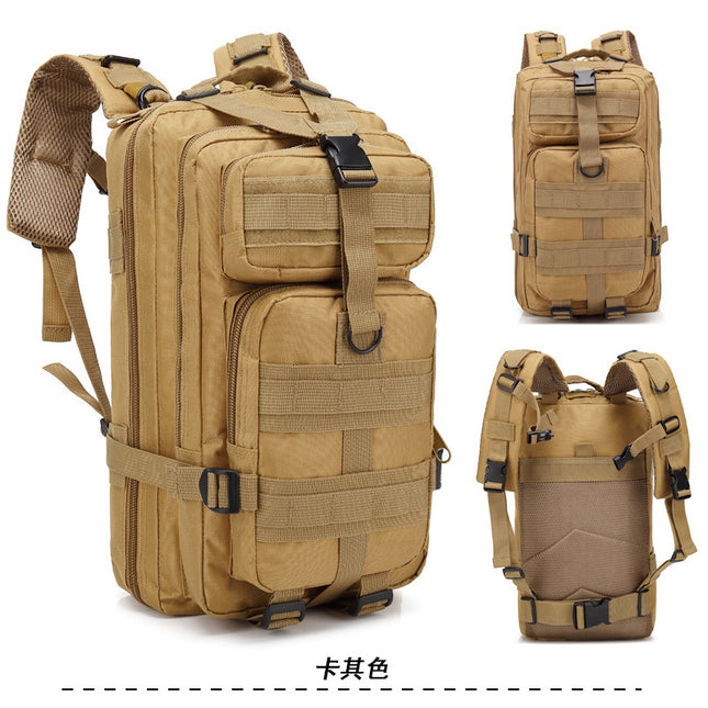 Multi-functional camouflage backpack outdoor sports military fans hiking bag shoulder 3p tactical backpack factory direct batch