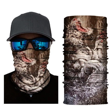 Xun Hui picture series magic scarf printed men's and women's sports multifunctional sunscreen windproof riding mask spot