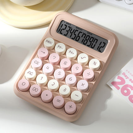 Voice Calculator High Color Value Gradient Portable Computer 12-Bit Large Screen for Office Examination