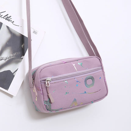 New Trendy Fashion Sports Mobile Phone Bag Casual Shoulder Bag Women's Crossbody Bag Lightweight Waterproof Nylon Small Bag Women's Bag