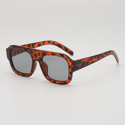 New Vintage Personalized Box Ocean Trendy Sunglasses Outdoor Travel Fashion Wear UV-resistant Sunglasses