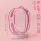 Pink/naked bag + keychain