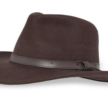 Cross-border Hot Selling Amazon Pure Wool Felt Hat Gentleman Retro Flat-brimmed Wool Topper British Style Europe and America