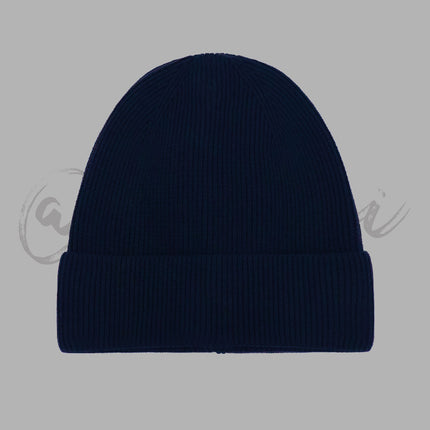 New Four Seasons Flying Woven Men's and Women's Knitted Hat Big Head Wai Cold Hat Men's European and American temu Lazy Style Hat Warm