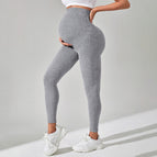 Maternity yoga pants [hemp gray] / S fits [ 45-57.5kg ]