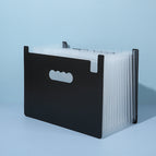 Black outer panel transparent inner page (13 cells)