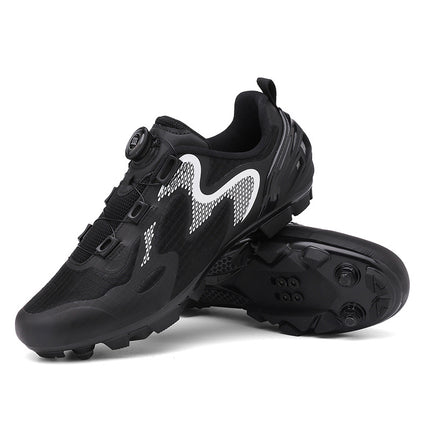 Self-Propelled Bicycle Road Mountain Cycling Shoes Men's Casual Flat Pedal Non-Locking Flat Bottom Locking Hard Bottom Women's Shoes Non-Locking Wholesale