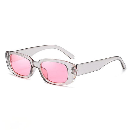 80004 New Sunglasses Pc Piece European and American Trendyy Square Sunglasses Fashionable Stylish Square Glasses for Women 80004