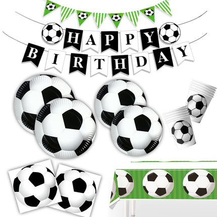 Cross-border White Baseball Sports Theme Birthday Party Supplies Decorative Paper Plate Paper Towel Tablecloth Disposable Tableware suit