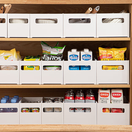 Multifunctional Household Kitchen Cabinet Storage Box Sundries Snack Storage Box Right Angle Storage Basket Cosmetics Storage Box