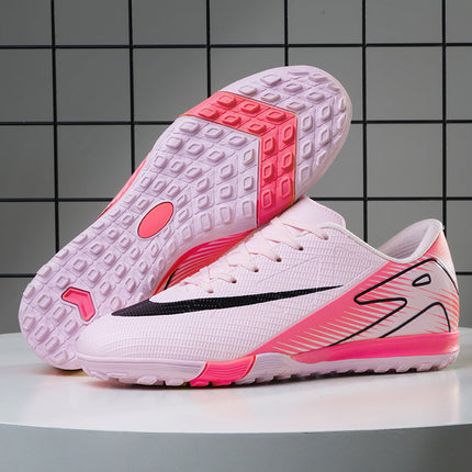 Cross-border foreign trade football shoes men's broken nails primary school students teenagers mandarin duck couple artificial grass spikes training wholesale