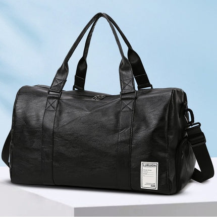 Travel Bag Large Capacity Single Shoulder Crossbody Bag Handbag Dry and Wet Separate Sports Fitness Bag Storage Bag Independent Shoe Bin