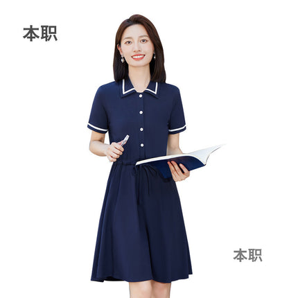 [Kindergarten Teachers' Work Clothes] Female Summer Student Clothes dress Young Women's Clothing College Style Kindergarten Teachers' Early Education Clothing